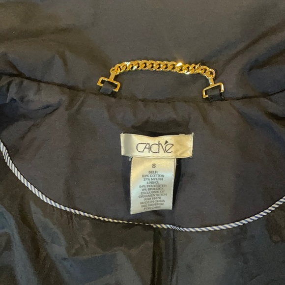 Caché Jacket dark blue small - Picture 7 of 7